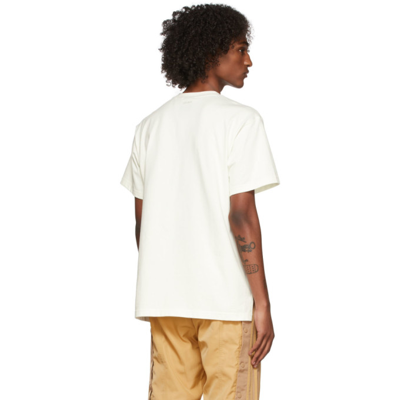 Shop Adidas X Ivy Park Off-white Graphic T-shirt In Off White