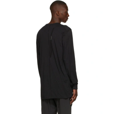 Shop 11 By Boris Bidjan Saberi Ls1b Long Sleeve T-shirt In Black