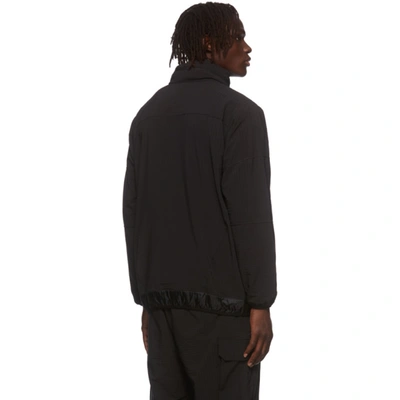 Shop Gramicci Black Stormfleece Zion Jacket