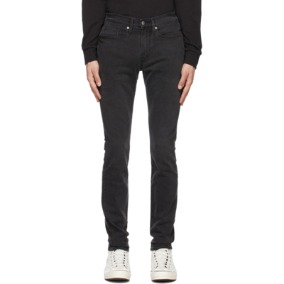 Shop Frame Grey 'l'homme Skinny' Jeans In Fade To Grey