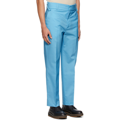 Shop Jacquemus Blue La Montagne 'le Pantalon De Costume' Trousers
