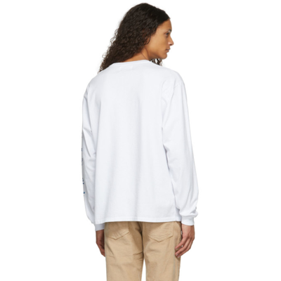 Shop Awake Ny White Pastel Long Sleeve T-shirt
