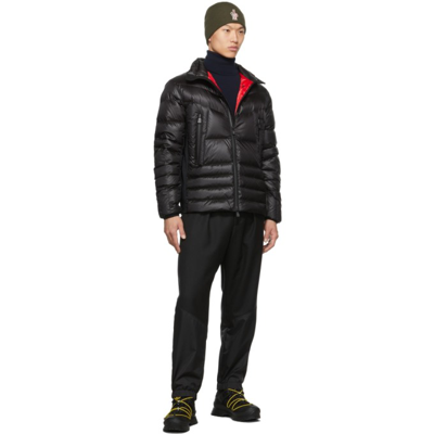 Shop Moncler Black Down Canmore Jacket In 999 Black