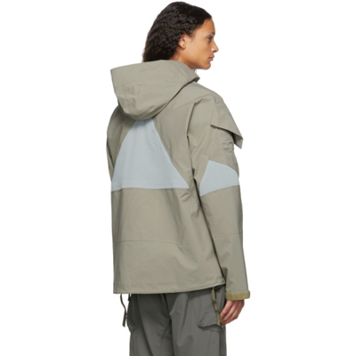 Shop Acronym Grey J16-gt Pro Jacket In Alpha Green
