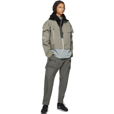 Shop Acronym Grey J16-gt Pro Jacket In Alpha Green