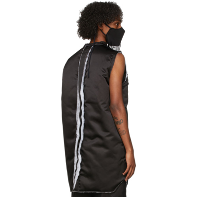 Shop Rick Owens Black Outershirt Liner Vest In 09 Black