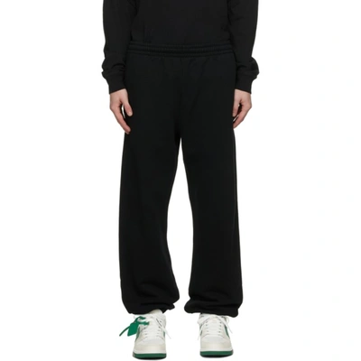 Shop Off-white Black Marker Arrow Lounge Pants In Black/multi