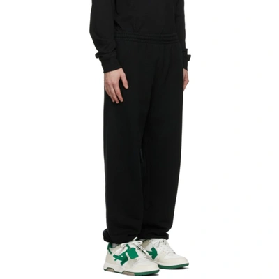 Shop Off-white Black Marker Arrow Lounge Pants In Black/multi