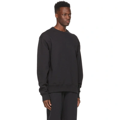 Shop Adidas Originals By Pharrell Williams Black Basics Sweatshirt