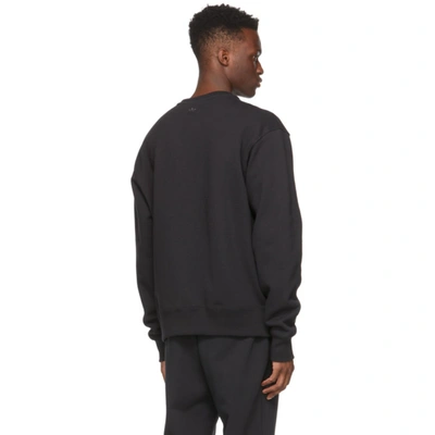 Shop Adidas Originals By Pharrell Williams Black Basics Sweatshirt