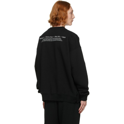 Shop Off-white Black Caravaggio Boy Sweatshirt In Black/multi