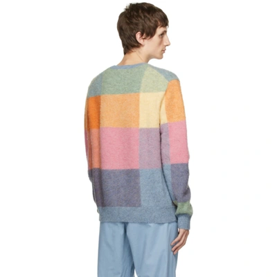 Polo Ralph Lauren Checked Brushed-wool Sweater In Multi | ModeSens