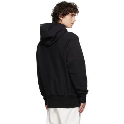 Shop Advisory Board Crystals Black Pull Over Hoodie In Anthracite