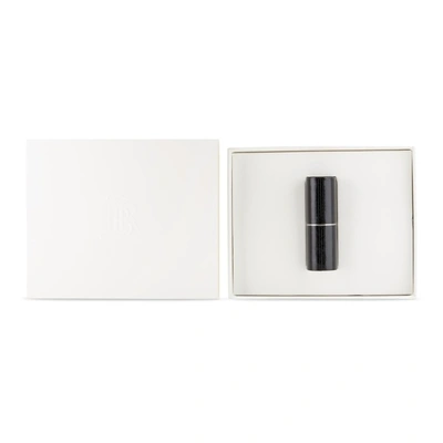 Shop La Bouche Rouge Refillable Leather Lipstick Case – Black In Na