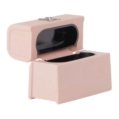 Shop Off-white Pink Jitney Airpods Pro Case In Pink No Color