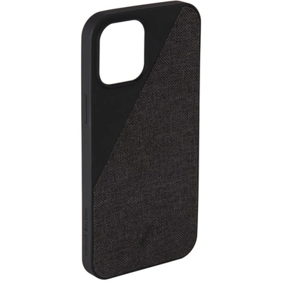 Shop Native Union Black Clic Canvas Iphone 12 Pro Max Case