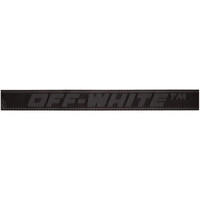 Shop Off-white Black Hybrid Industrial Belt