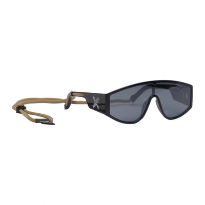 Kenzo Navy Sport Sunglasses In 90c Darkblu