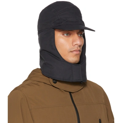 Jacquemus La Casquette Cagoule Canvas Trapper Hat In Black | ModeSens