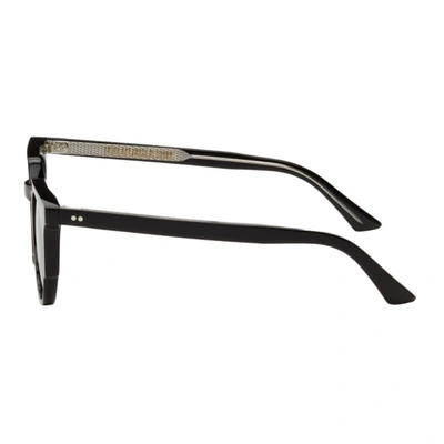 Shop Cutler And Gross 1383 Round Sunglasses In Black