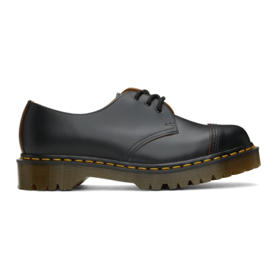 Shop Dr. Martens' Made In England 1461 Bex Toe Cap Oxfords In Black