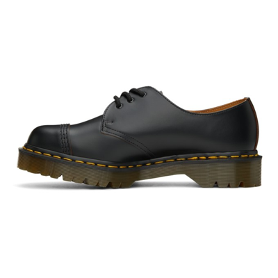 Shop Dr. Martens' Made In England 1461 Bex Toe Cap Oxfords In Black