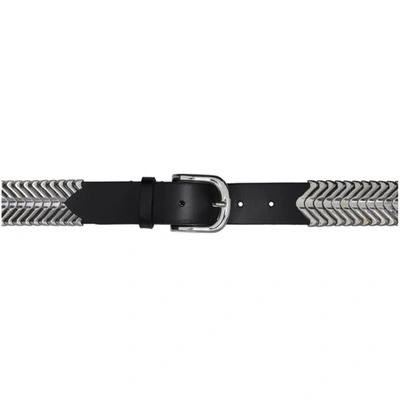 Shop Isabel Marant Black Tehora Belt In Black 01bk