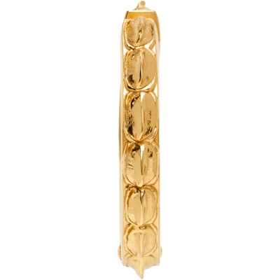 Shop Emanuele Bicocchi Gold Hoop Single Earring