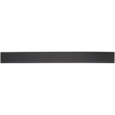 Shop Gucci Reversible Black Square G Belt In 1062 Nero/cocoa