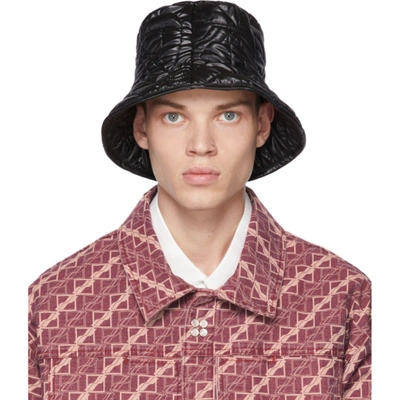 Shop We11 Done Black Quilted Bucket Hat