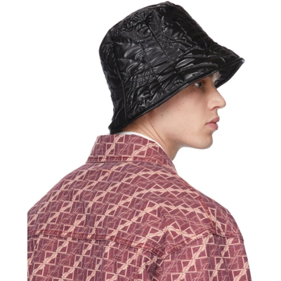 Shop We11 Done Black Quilted Bucket Hat