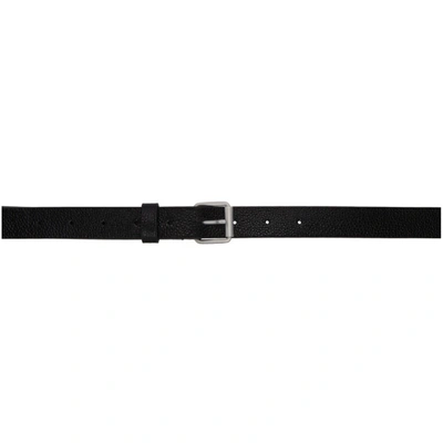 Shop Alyx Black Medium Buckle Belt In Blackblk0001