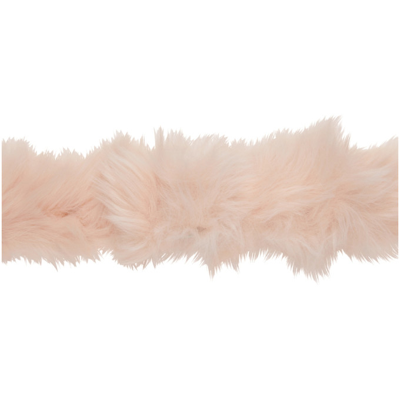 Shop We11 Done Pink Faux-fur Belt