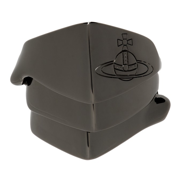 Vivienne Westwood Gunmetal Knuckleduster Ring