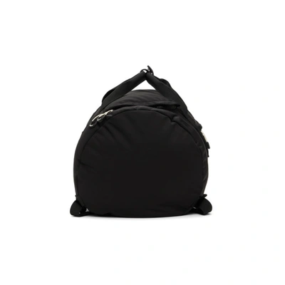 Shop Kenzo Black Sport Big X Duffle Bag In 99 - Black