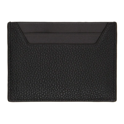 Shop Loewe Black Plain Card Holder In 1100 Black
