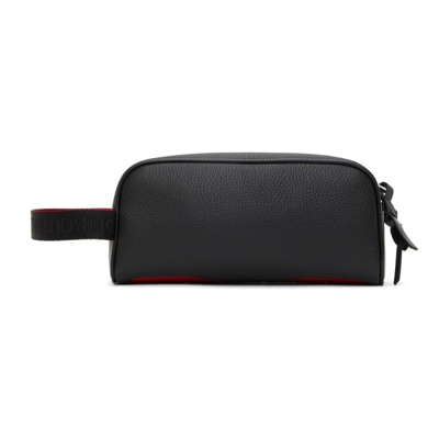 Shop Christian Louboutin Blaster Calfskin Bag In Black/black