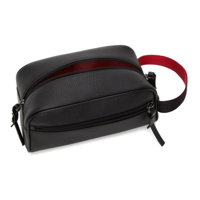 Shop Christian Louboutin Blaster Calfskin Bag In Black/black