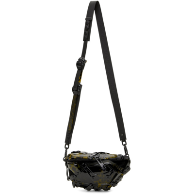 Shop Innerraum I14 Clutch Crossbody Bag In Hyena/black