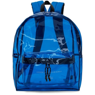 Shop Undercover Blue Pvc Backpack