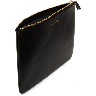 Shop Comme Des Garçons Black Classic Wallet Pouch In 1 Black