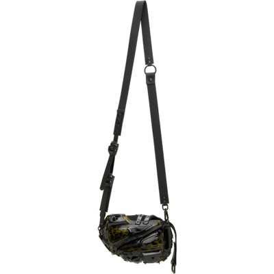 Shop Innerraum I02 Clutch Crossbody Bag In Hyena/black