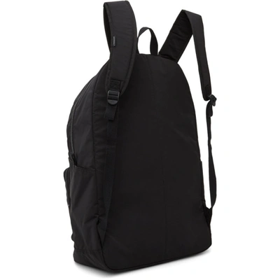 Shop Rick Owens Drkshdw Black Converse Edition Oversized Backpack In 09 Black