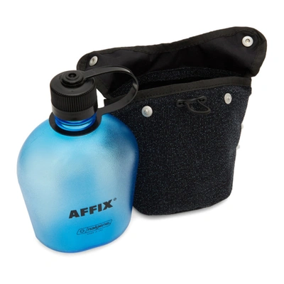 Shop Affix Black Canteen Bag In Static Blk