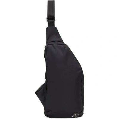 Shop A-cold-wall* Black Insulate Sling Bag