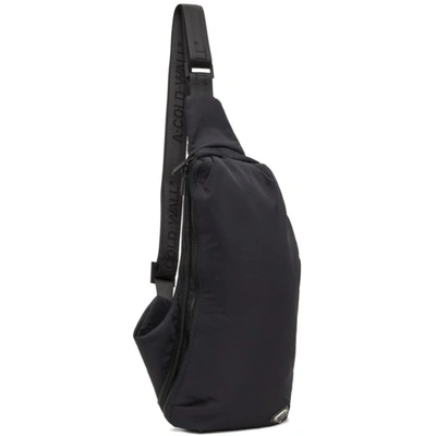 Shop A-cold-wall* Black Insulate Sling Bag