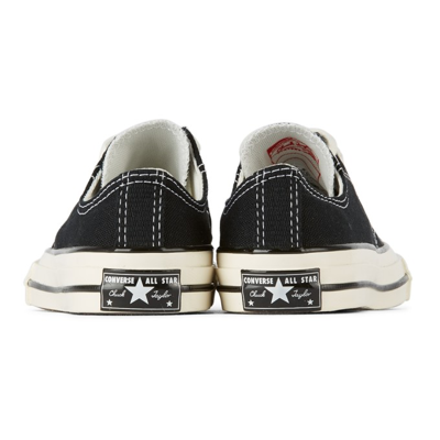 Shop Converse Kids Chuck 70 Ox Sneakers In Black/black/egret