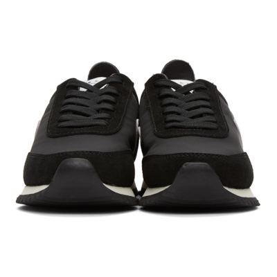 Shop Rag & Bone Black & White Retro Runner Sneakers