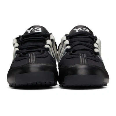 Shop Y-3 Boxing Sneakers In Black/black/corewhit