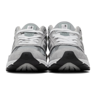 New Balance Grey Made In Us 990v5 Sneakers | ModeSens